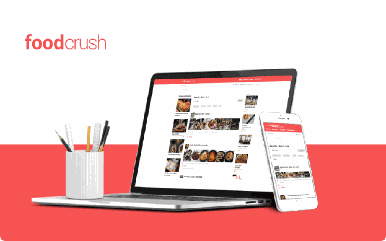 Food Crush project by Spacebar