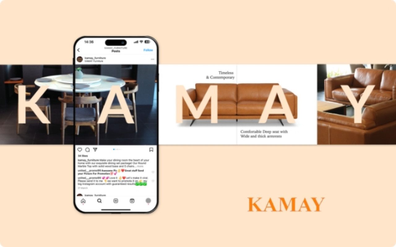 KAMAY Furniture project by Spacebar