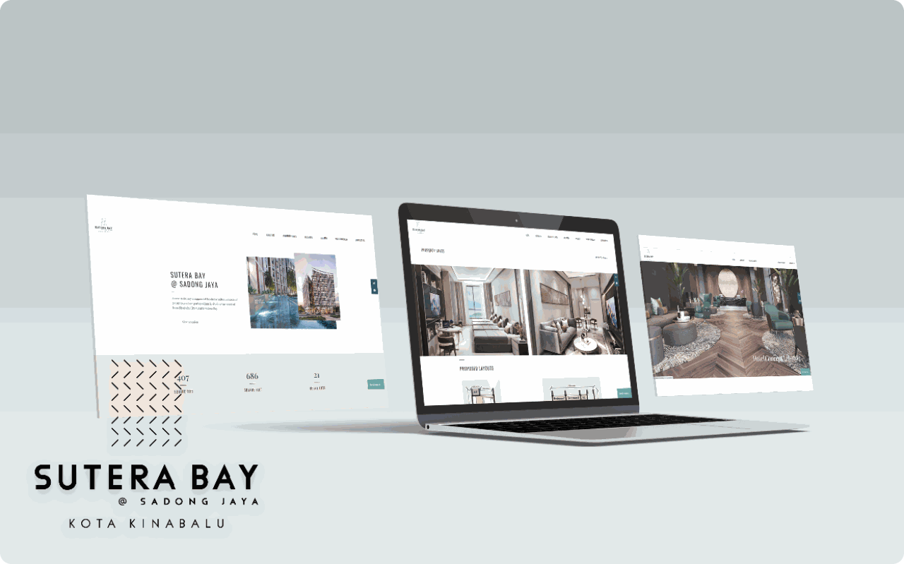 Sutera Bay project by Spacebar